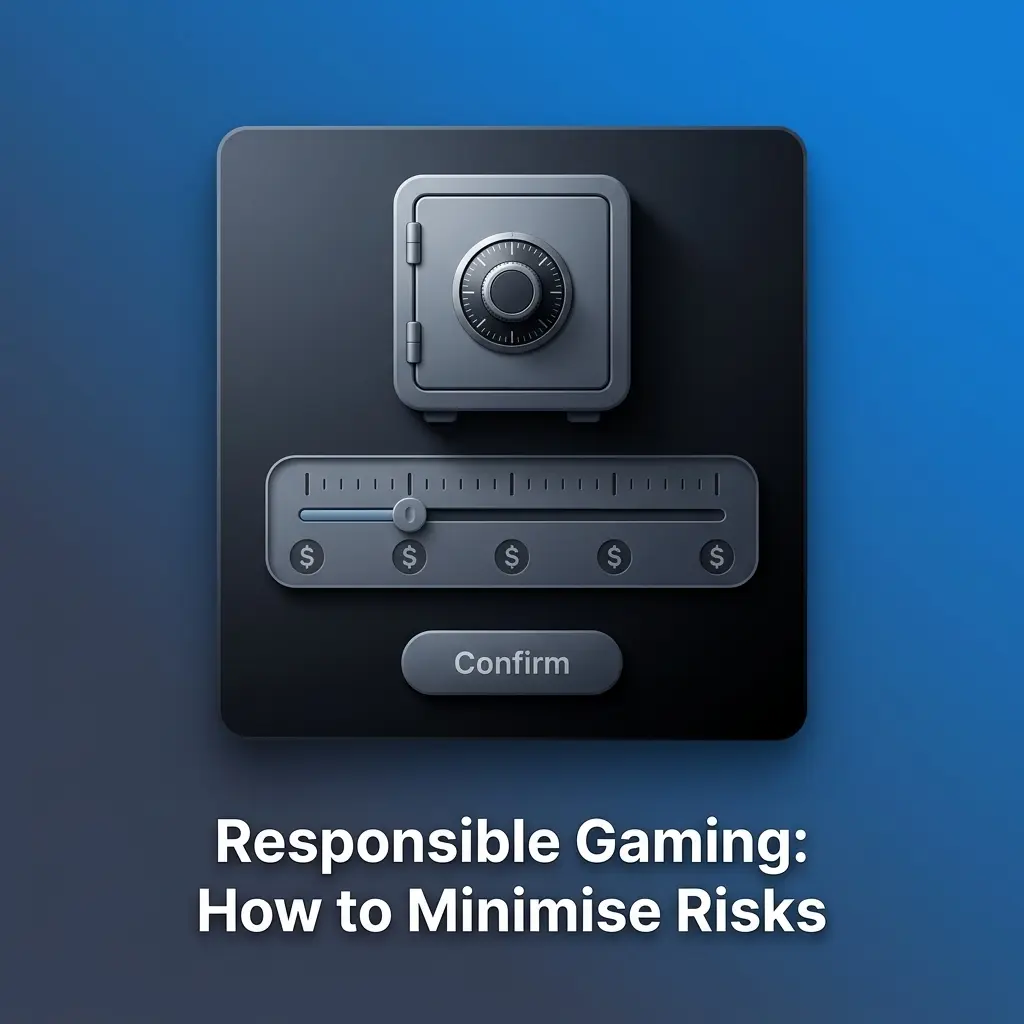 Responsible gaming tips for minimising risks: set budgets, use deposit limits, and track playtime on 1win