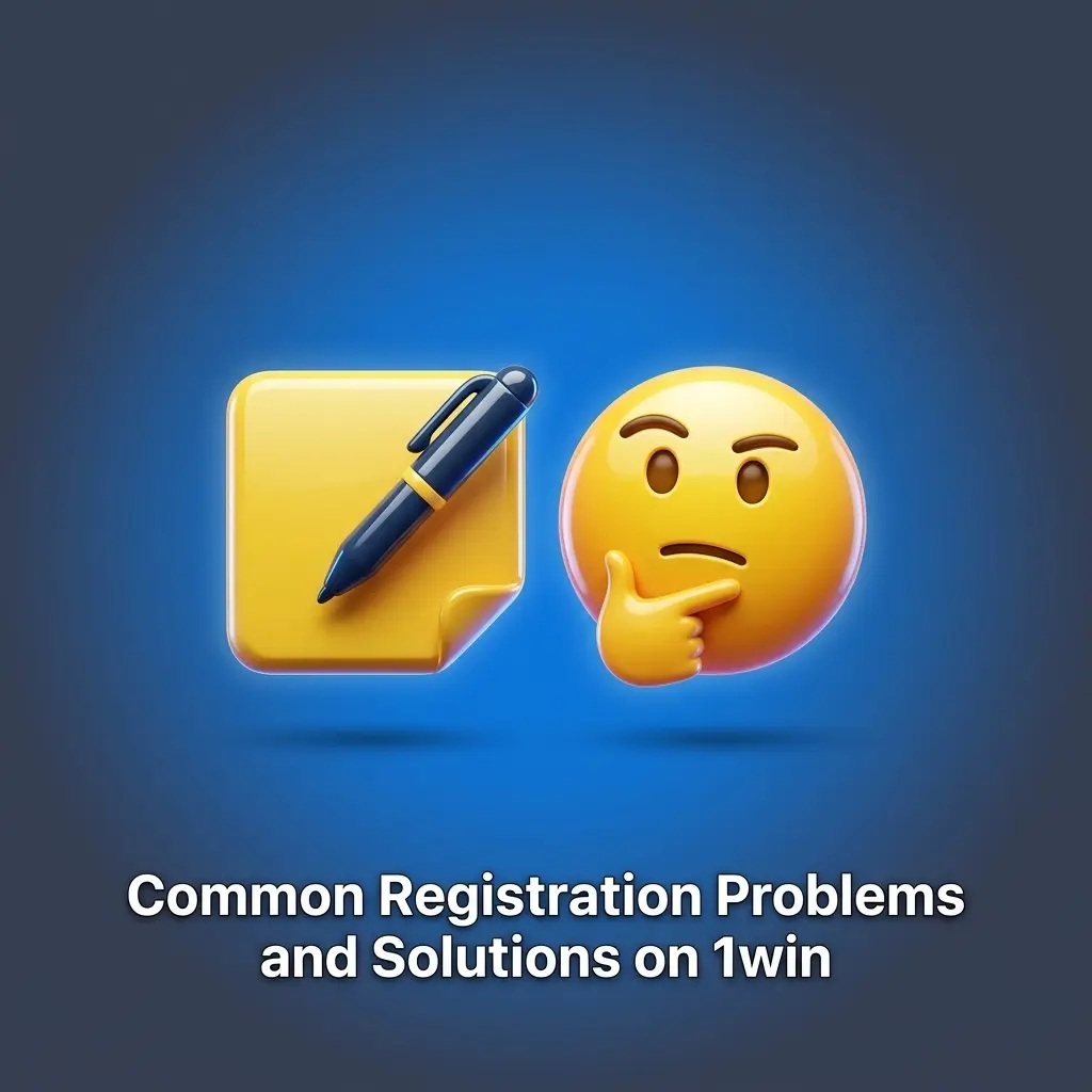 1win registration problems and solutions table covering SMS errors, login issues, form errors, and currency setup tips